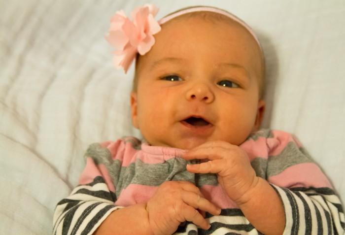 Maisie is One Month Old!