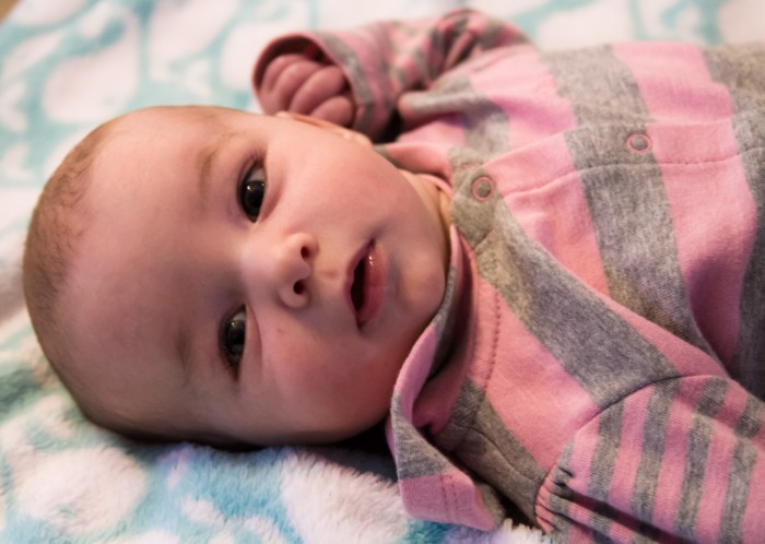 Maisie is 8 weeks old