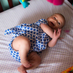 Maisie Smiling and Enjoying Her Mobile