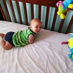 Maisie Smiling After Rolling