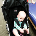 Maisie Checking Out Her New Shoes