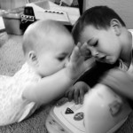 Eli Helps Maisie Play