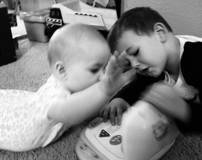 Eli Helps Maisie Play